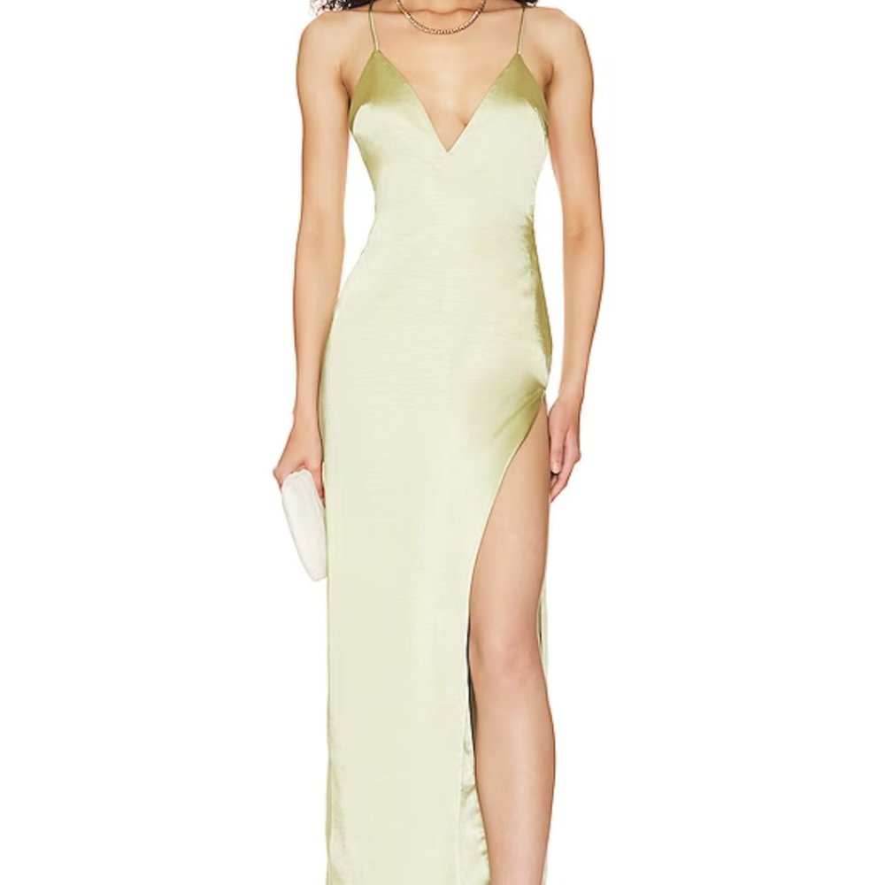 Revolve green dress